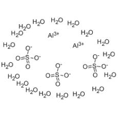 硫酸铝十八水合物